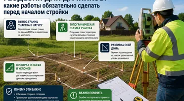 Геодезия для дачников: какие работы обязательно сделать перед началом стройки