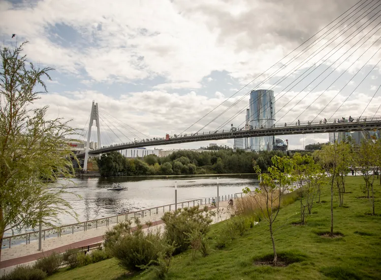 Реконструкция напорного коллектора под Москвой рекой